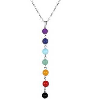 7 Chakra Healing Crystal Necklace
