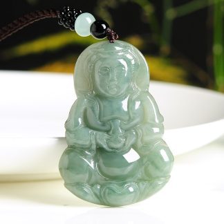 Healing Buddha Jade Necklace