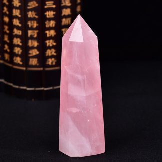 Rose Quartz Crystal Wand