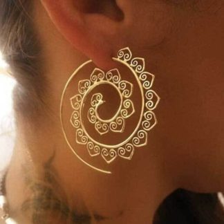 Bohemian Spiral Earrings