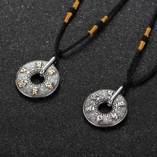 Tibetan Mani Mantra Necklace - Om Mani Padme Hum