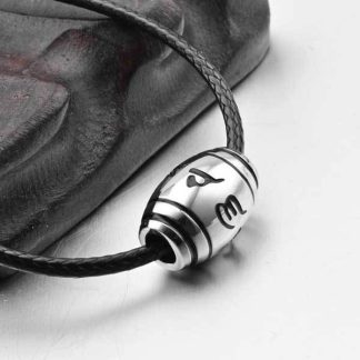 Tibetan Buddhist Mantra Pendant Necklace