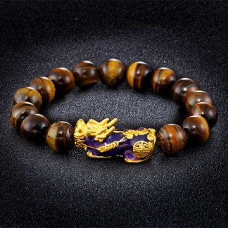 Tiger's Eye Pixiu Prosperity Bracelet