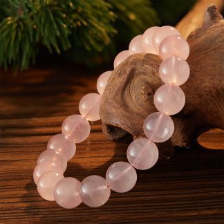 Rose Quartz Bracelet with Spiritual Blessings